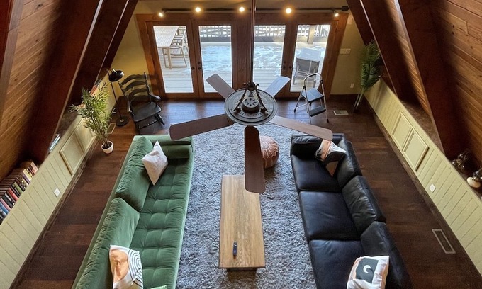 Wardensville House | Trout Run at Lost River A-Frame Cabin