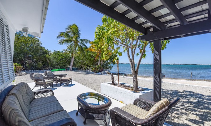 Coupon Bight Aquatic Preserve House | Open Water with Private Beach!!