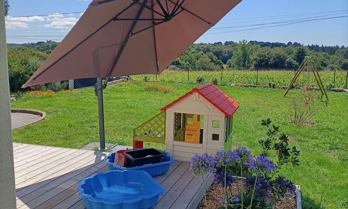 Coatroual House | Villa, Jardin Clos - Superbe vue sur Campagne