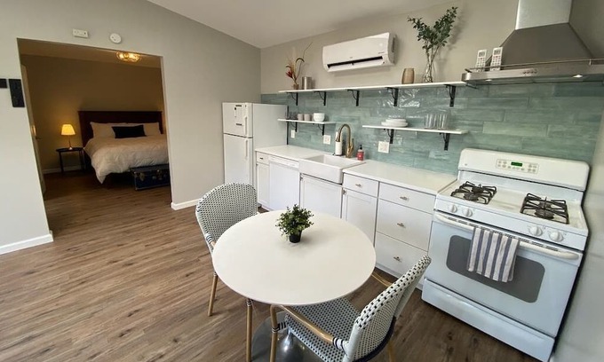 Olde Town Arvada Cottage | Bright and Updated Olde Town Arvada Carriage House 1B/1B