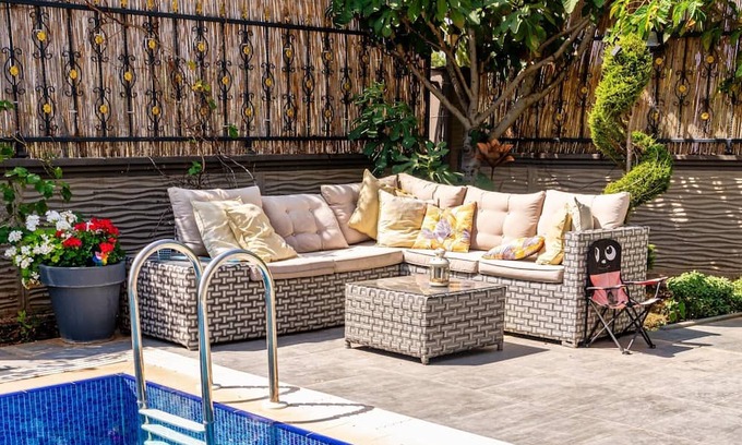 Dosemealti Villa | Lux Villa w Balcony Pool Sauna Garden in Antalya