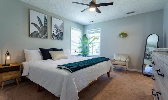 East Fayetteville House | Modern Charm: 3BR Home in the Heart of Raeford
