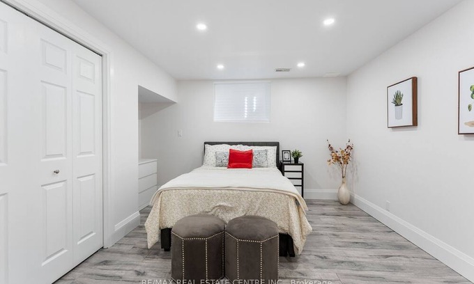 Kitchener House | Beautiful Full Private Basement with Private Bedrooms,Living Room TVS,Dinning