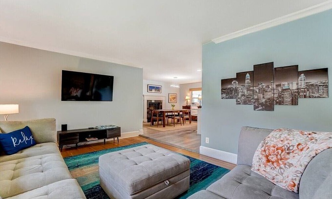 Ashbrook - Clawson Village House | Poolside Bungalow w/ Fire Pit Fun | Luxe King Suite