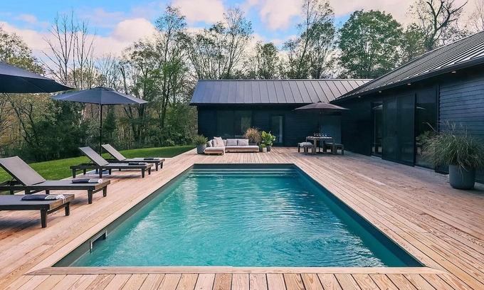 Accord House | Cozy Newly Built Retreat w/Pool & 10 Acres in Accord, NY!