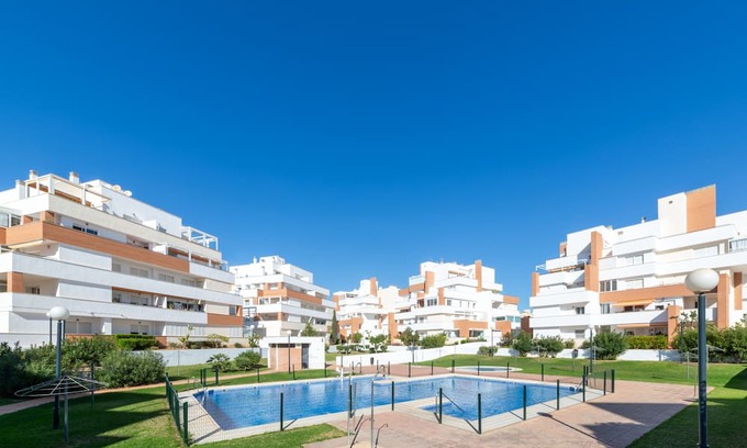 Roquetas de Mar House | AGUA SERENA - ADULTS ONLY - Modern apartment with shared poll near the beachl - Free Wifi