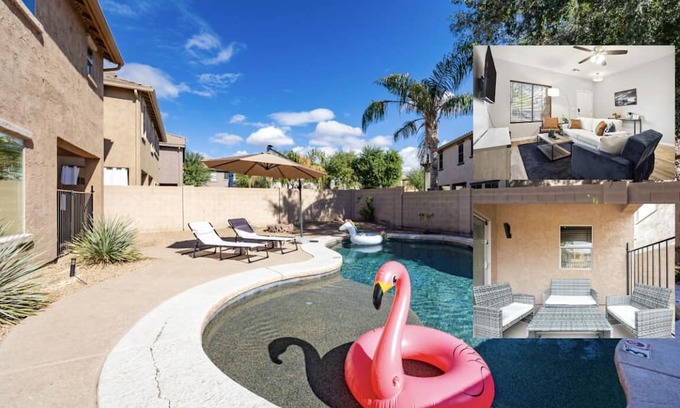 Norterra House | Extended Stays | Priv Oasis in Phoenix w/ Pool | 30+ Days