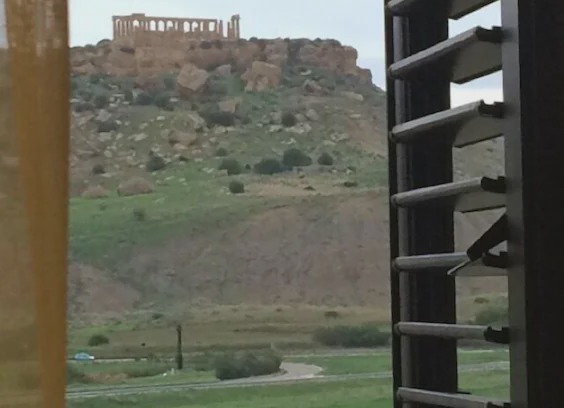 Agrigento Ski Chalet | "The Garden of Athena" suite evocative view of the Valley of the Temples.