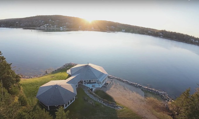 Ingramport House | Nova Scotia Oceanfront with Private Indoor Pool: The Land Yacht.