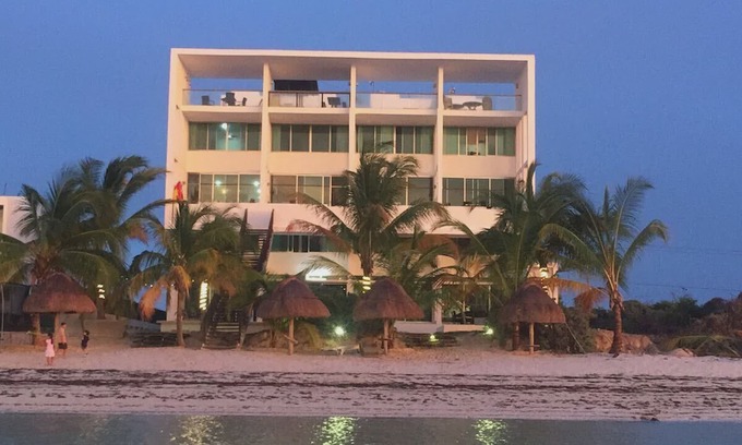 San Benito Villa | BEACHFRONT VILLA GH 1 FULLY FURNISH SECURITY 24/7