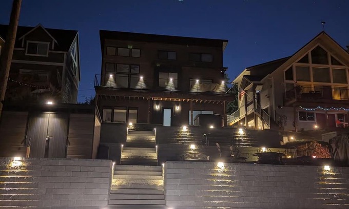 Shelton House | Lakefront Retreat - Dock, Golf, Hot Tub & Arcade