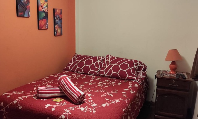 Sucre Apartment | Matrimonial room with private bathroom outside the room