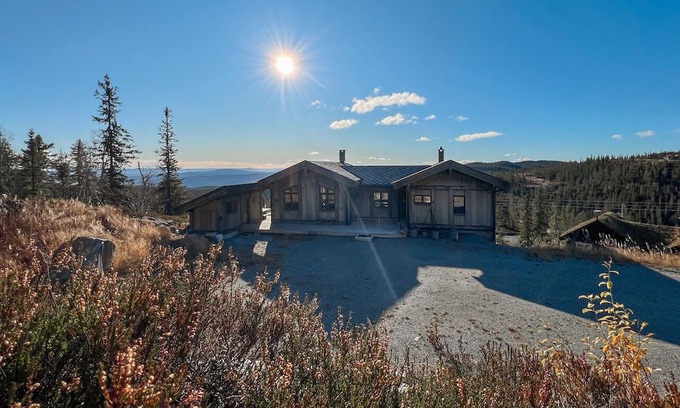 Kroderen House | Stunning home in Noresund with sauna