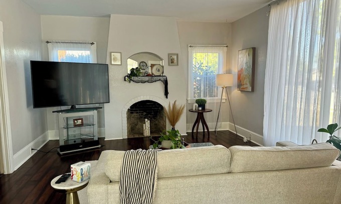 Patterson House | Charming 2-bedroom house with fitness room and AC in delightful Patterson