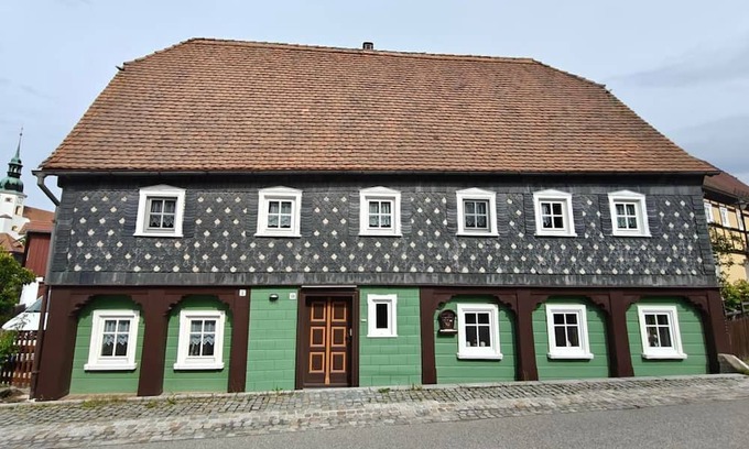 Kottmar House | Vacation home Umgebindeglück - Holiday home, shower, WC, 3 bedrooms