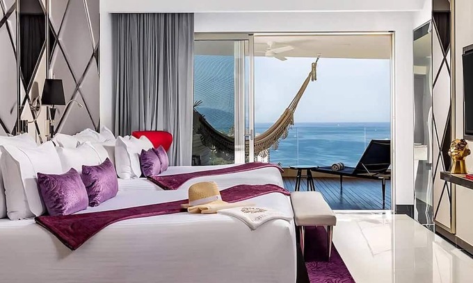 South Shore Hotel Area Apartment | Mousai Puerto Vallarta:5-Diamond Ocean View 2 Bedroom Suite