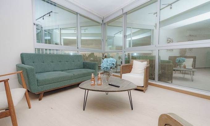 Tumba Vieja Apartment | Luxury 2BR Cityview apt, parking and balcony