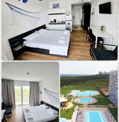 Neptun Apartment | Studio cu piscină în Blaxy Resort